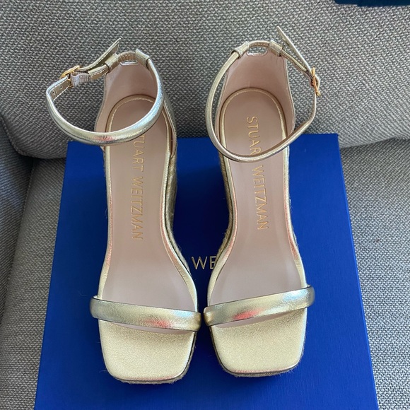 Stuart Weitzman Espadrille Wedges - Picture 1 of 7